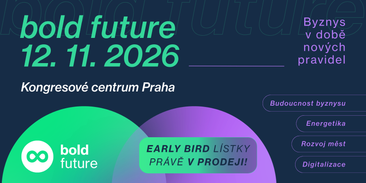 Jak ochránit firmu před další energetickou krizí? Odpovědi nabídne Bold Future 2026