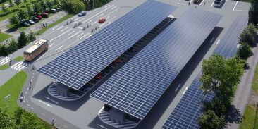 Zoo Zlín přišla s řešením, jak snížit vlastní náklady a současně zastínit auta na parkovišti